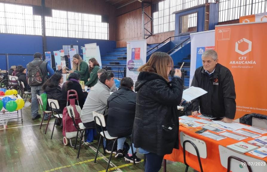 Gran despliegue de Servicios Públicos en la comuna de Victoria