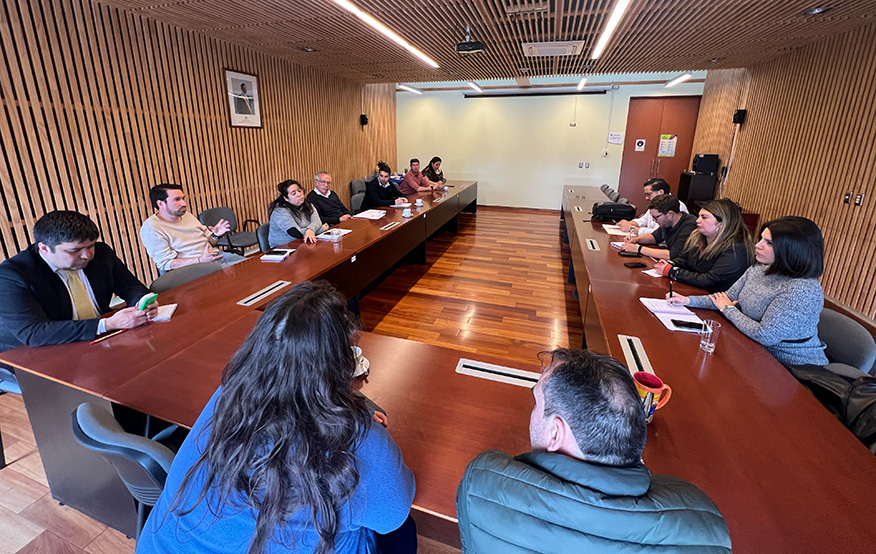 Equipo de Recursos Hídricos de Malleco y nuevo equipo “Riego” de Cautín realizan primera reunión de coordinación