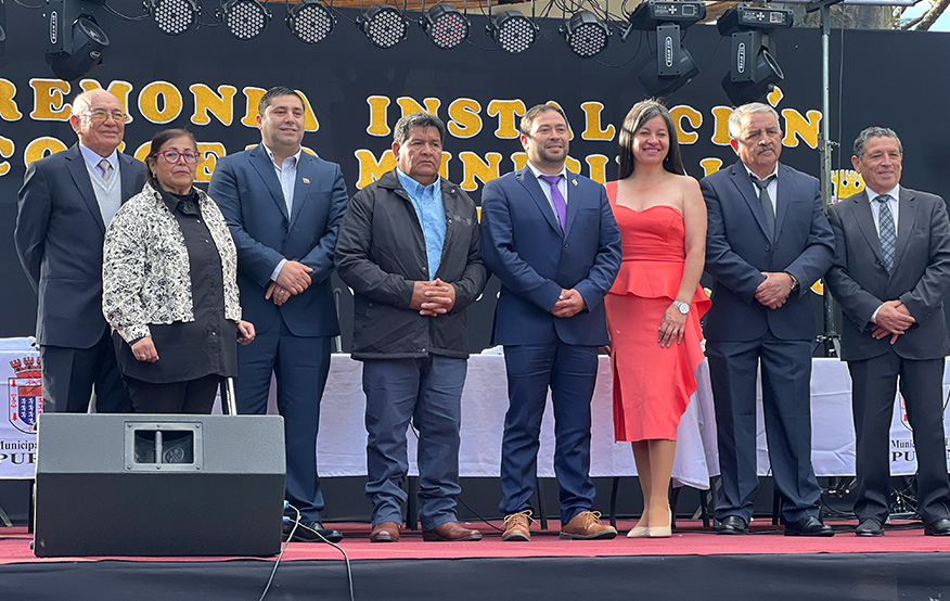 Delegada Presidencial asiste a toma de posesión de nuevo Concejo Municipal de Purén
