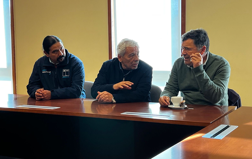 Ministro de Agricultura se reúne con autoridades del agro en la DPP Malleco