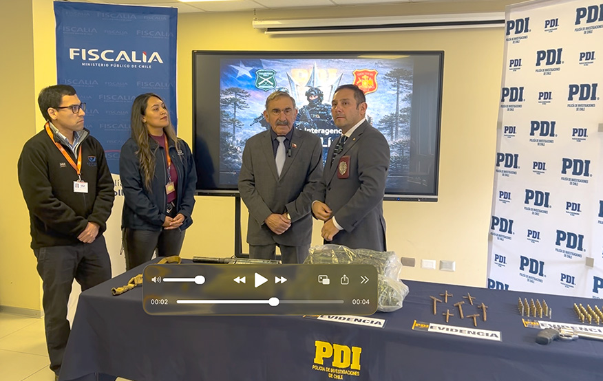 Delegado Manoli aplaude Operación “Tras las Líneas” en Ercilla: $900 millones en drogas, armamento y foco criminal desbaratado