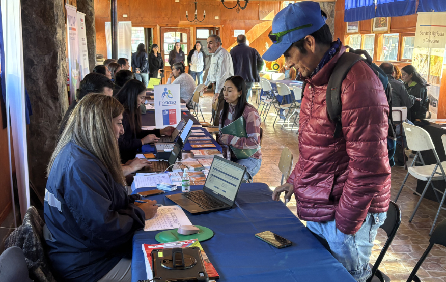 Gobierno en Terreno acercó servicios públicos a usuarios de Lonquimay